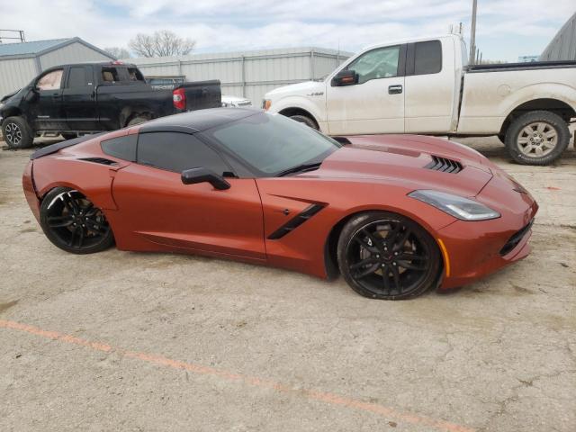 1G1YA2D72G5102022 - 2016 CHEVROLET CORVETTE STINGRAY 1LT ORANGE photo 4