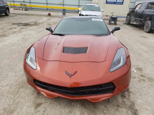 1G1YA2D72G5102022 - 2016 CHEVROLET CORVETTE STINGRAY 1LT ORANGE photo 5