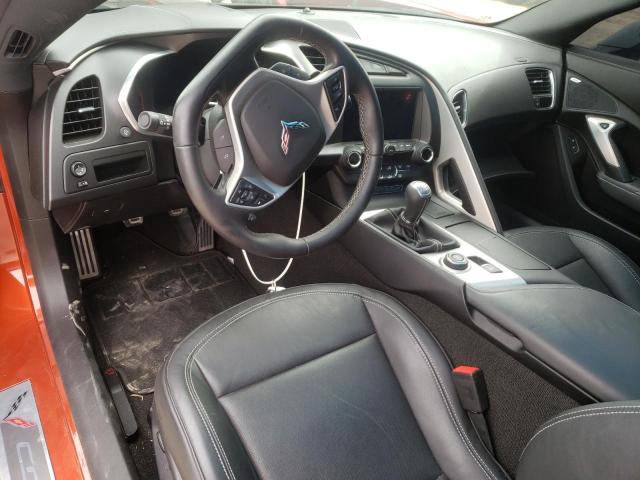 1G1YA2D72G5102022 - 2016 CHEVROLET CORVETTE STINGRAY 1LT ORANGE photo 8