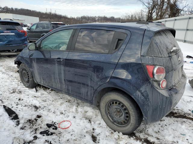 1G1JA6SG6G4122954 - 2016 CHEVROLET SONIC LS BLUE photo 2