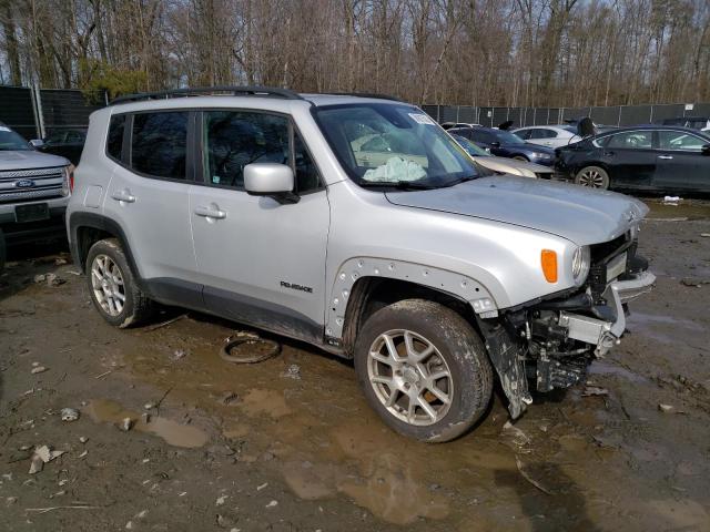 ZACNJDBBXMPM47778 - 2021 JEEP RENEGADE LATITUDE SILVER photo 4