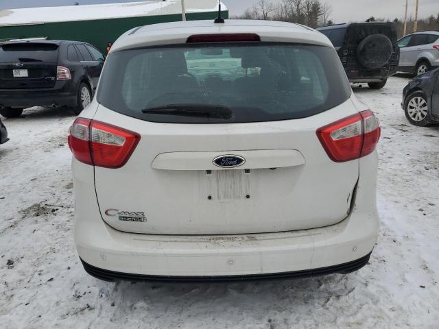 1FADP5CU8DL556981 - 2013 FORD C-MAX PREMIUM WHITE photo 6