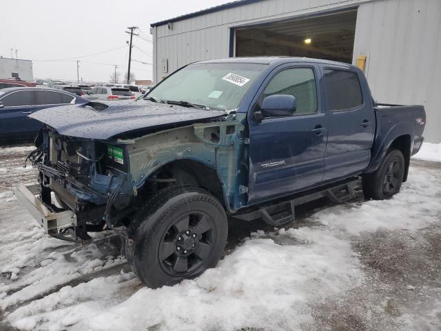 5TEJU62N27Z454362 - 2007 TOYOTA TACOMA DOUBLE CAB PRERUNNER BLUE photo 1