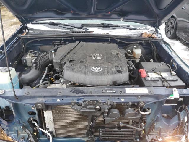 5TEJU62N27Z454362 - 2007 TOYOTA TACOMA DOUBLE CAB PRERUNNER BLUE photo 11