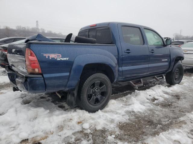 5TEJU62N27Z454362 - 2007 TOYOTA TACOMA DOUBLE CAB PRERUNNER BLUE photo 3