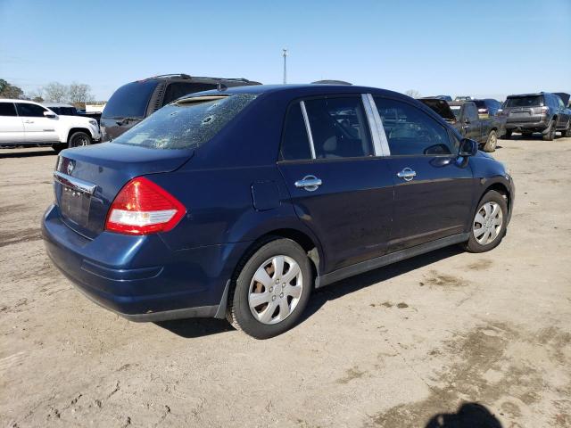 3N1BC11E09L408002 - 2009 NISSAN VERSA S BLUE photo 3