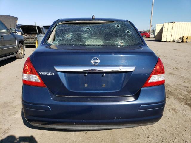 3N1BC11E09L408002 - 2009 NISSAN VERSA S BLUE photo 6