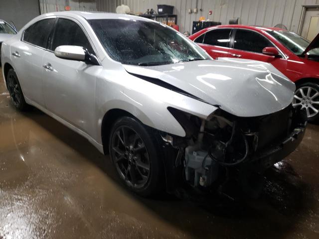 1N4AA5AP7EC455370 - 2014 NISSAN MAXIMA S SILVER photo 4