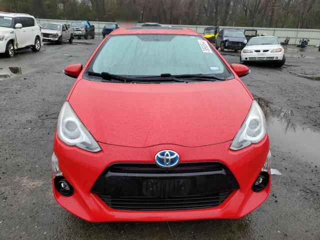 JTDKDTB3XF1092422 - 2015 TOYOTA PRIUS C RED photo 5