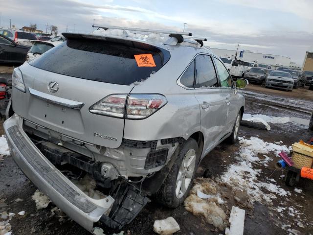 2T2BK1BA2BC103195 - 2011 LEXUS RX 350 SILVER photo 3