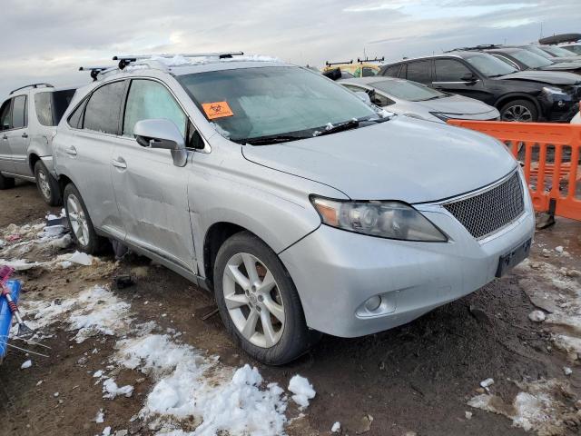 2T2BK1BA2BC103195 - 2011 LEXUS RX 350 SILVER photo 4