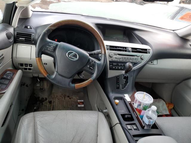 2T2BK1BA2BC103195 - 2011 LEXUS RX 350 SILVER photo 8