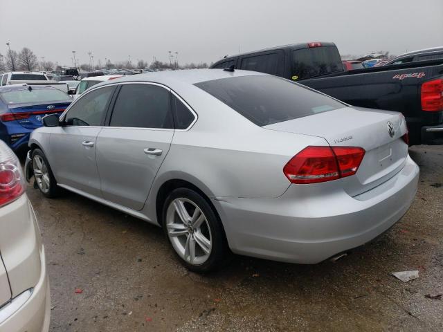 1VWBN7A36EC037746 - 2014 VOLKSWAGEN PASSAT SE SILVER photo 2