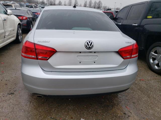 1VWBN7A36EC037746 - 2014 VOLKSWAGEN PASSAT SE SILVER photo 6