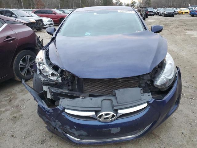 5NPDH4AE8BH061596 - 2011 HYUNDAI ELANTRA GLS BLUE photo 5