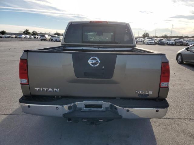 1N6BA07A87N208593 - 2007 NISSAN TITAN XE TAN photo 6