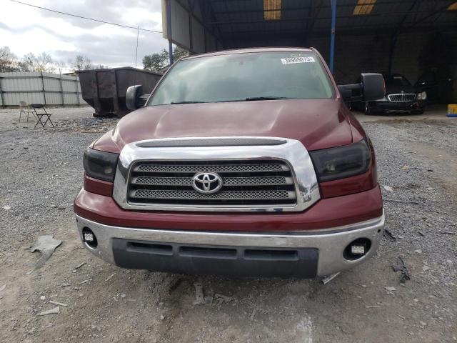 5TFDV54128X062098 - 2008 TOYOTA TUNDRA CREWMAX BURGUNDY photo 5