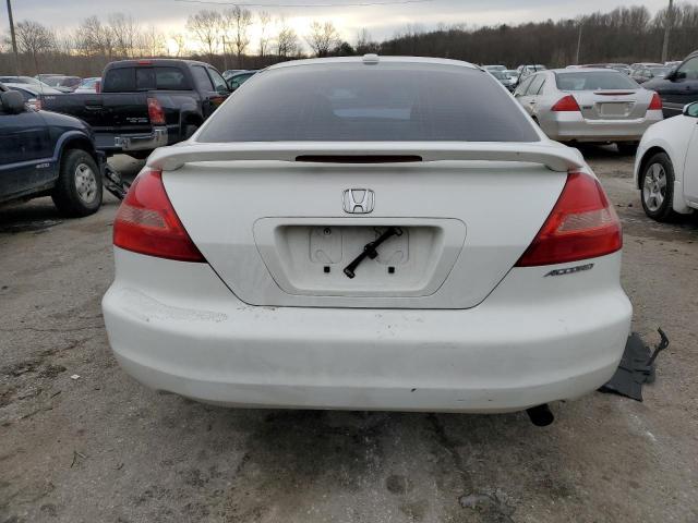 1HGCM72644A006347 - 2004 HONDA ACCORD EX WHITE photo 6