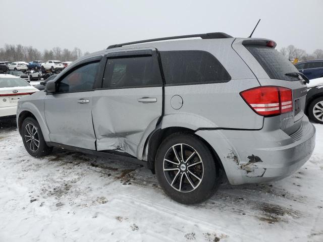 3C4PDCAB4JT445043 - 2018 DODGE JOURNEY SE SILVER photo 2