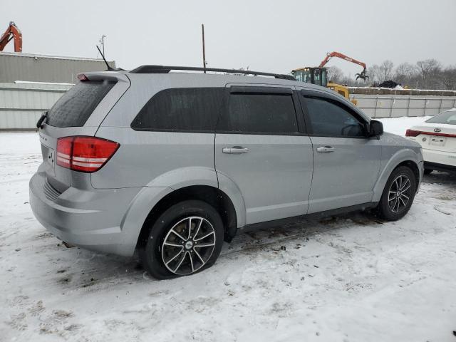 3C4PDCAB4JT445043 - 2018 DODGE JOURNEY SE SILVER photo 3