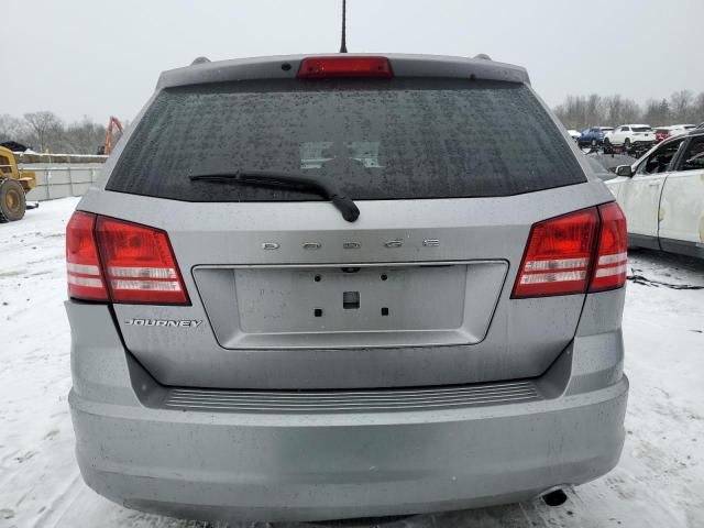 3C4PDCAB4JT445043 - 2018 DODGE JOURNEY SE SILVER photo 6