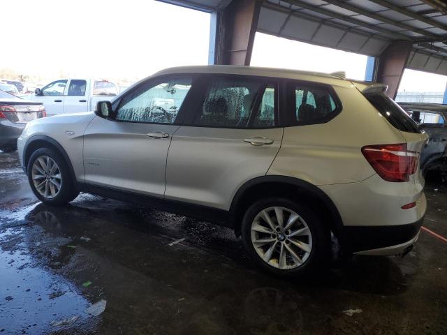 5UXWX9C54D0D04196 - 2013 BMW X3 XDRIVE28I SILVER photo 2