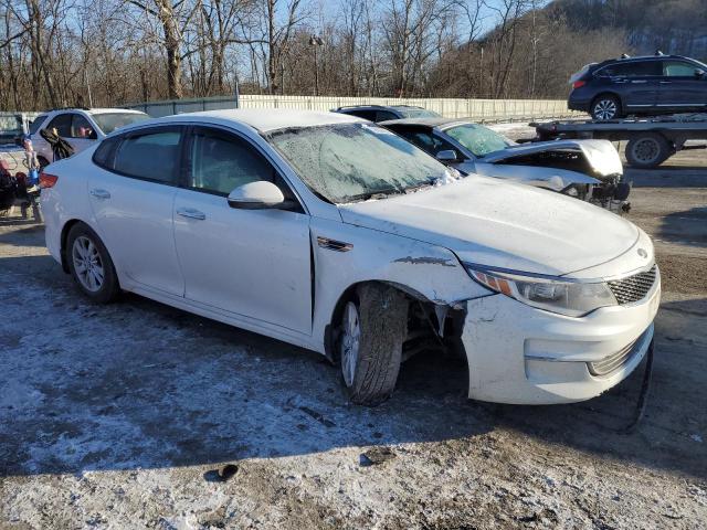 5XXGT4L30GG064325 - 2016 KIA OPTIMA LX WHITE photo 4