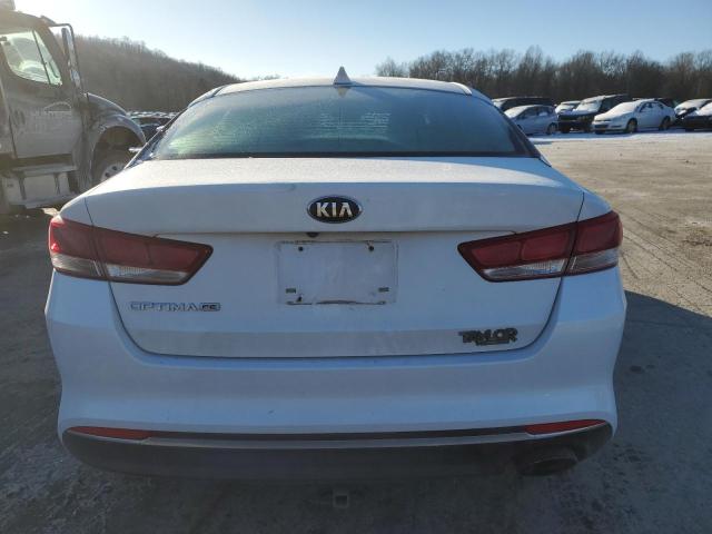 5XXGT4L30GG064325 - 2016 KIA OPTIMA LX WHITE photo 6