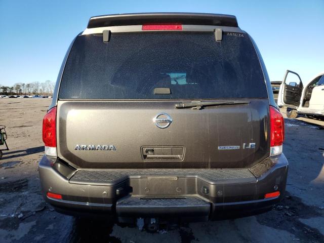 5N1BA08DX8N616702 - 2008 NISSAN ARMADA SE GRAY photo 6