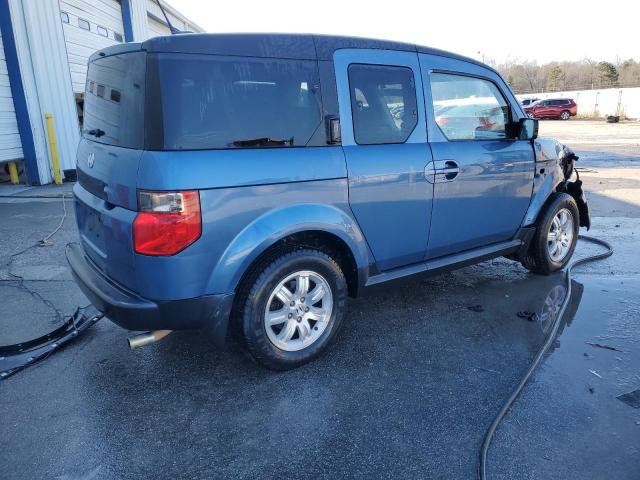 5J6YH28796L020273 - 2006 HONDA ELEMENT EX BLUE photo 3