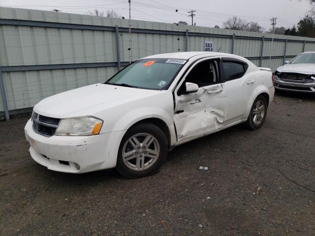 1B3CC5FB2AN108474 - 2010 DODGE AVENGER R/T WHITE photo 1