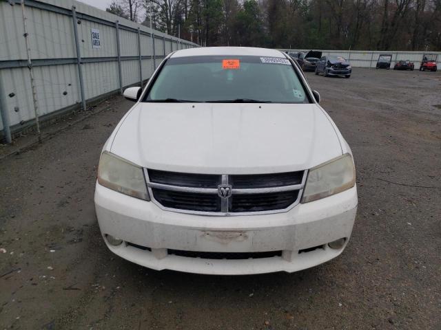 1B3CC5FB2AN108474 - 2010 DODGE AVENGER R/T WHITE photo 5