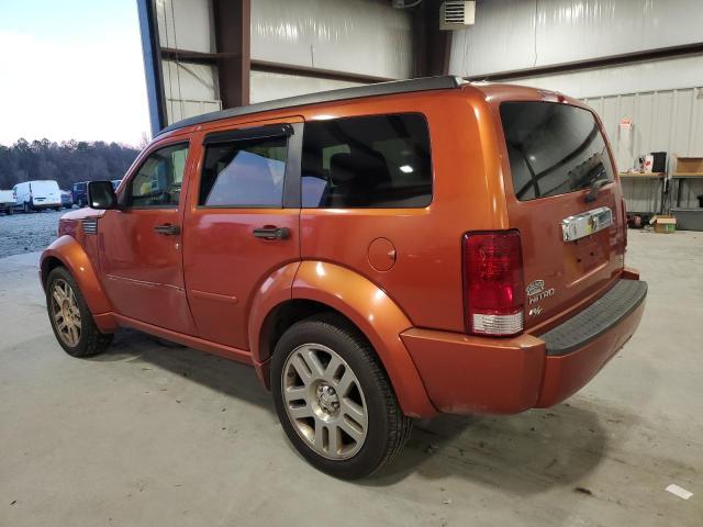 1D8GT58637W719781 - 2007 DODGE NITRO R/T ORANGE photo 2