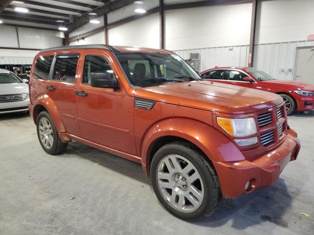 1D8GT58637W719781 - 2007 DODGE NITRO R/T ORANGE photo 4