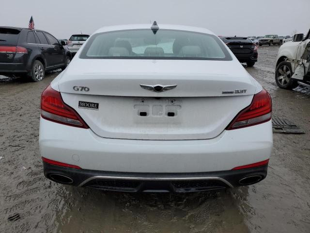 KMTG54LE9KU031078 - 2019 GENESIS G70 ADVANCED WHITE photo 6