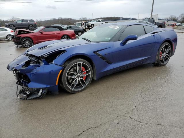 1G1YK2D70J5103576 - 2018 CHEVROLET CORVETTE STINGRAY Z51 2LT BLUE photo 1