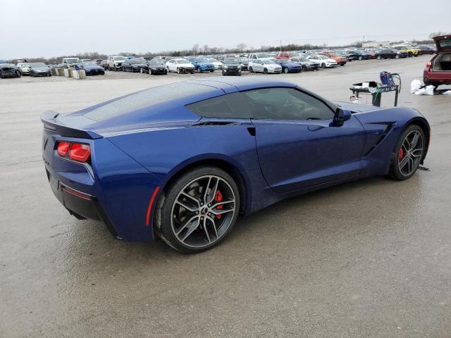 1G1YK2D70J5103576 - 2018 CHEVROLET CORVETTE STINGRAY Z51 2LT BLUE photo 3