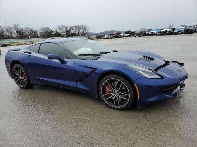 1G1YK2D70J5103576 - 2018 CHEVROLET CORVETTE STINGRAY Z51 2LT BLUE photo 4