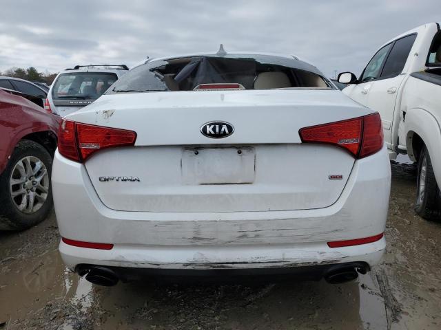 5XXGM4A72DG181192 - 2013 KIA OPTIMA LX WHITE photo 6