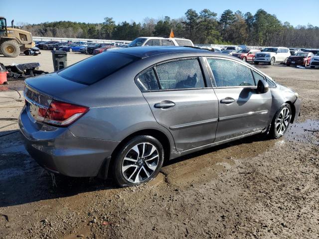 2HGFB2F9XDH513622 - 2013 HONDA CIVIC EXL ნაცრისფერი ფოტო 3