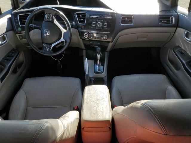 2HGFB2F9XDH513622 - 2013 HONDA CIVIC EXL ნაცრისფერი ფოტო 8