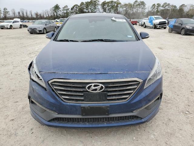 5NPE34AFXGH280613 - 2016 HYUNDAI SONATA SPORT BLUE photo 5