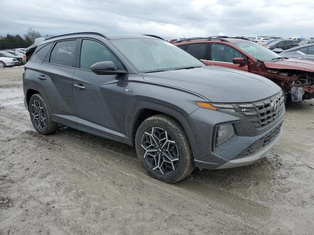 KM8JFCAEXNU128384 - 2022 HYUNDAI TUCSON N LINE GRAY photo 4