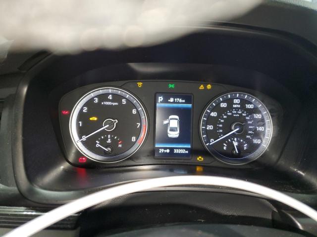 5NPE34AF1JH619394 - 2018 HYUNDAI SONATA SPORT Rojo foto 9