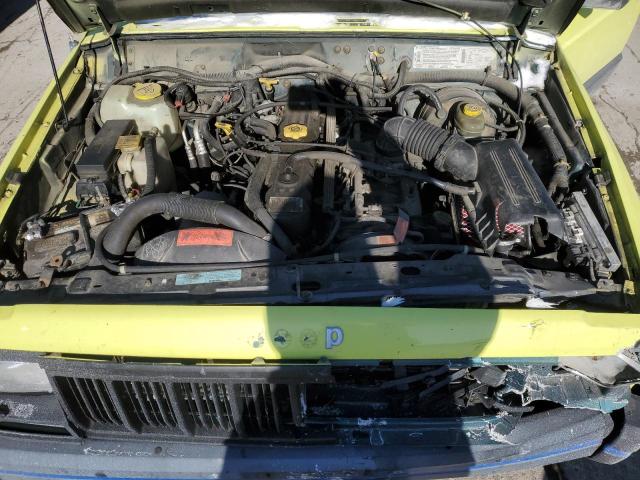 1J4FJ68S3TL279439 - 1996 JEEP CHEROKEE SPORT YELLOW photo 11