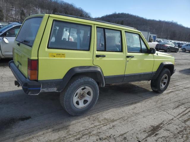 1J4FJ68S3TL279439 - 1996 JEEP CHEROKEE SPORT YELLOW photo 3