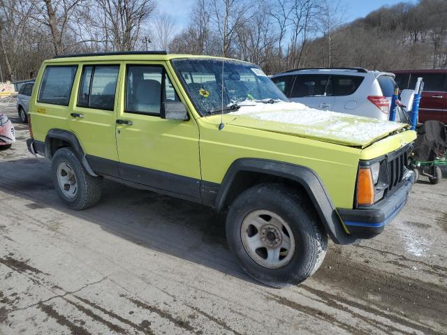 1J4FJ68S3TL279439 - 1996 JEEP CHEROKEE SPORT YELLOW photo 4