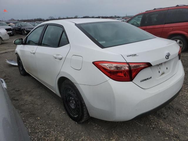 5YFBURHE8HP646728 - 2017 TOYOTA COROLLA L WHITE photo 2