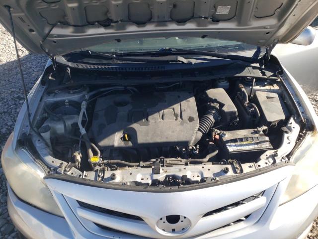 JTDBU4EE9B9133704 - 2011 TOYOTA COROLLA BASE GRAY photo 11