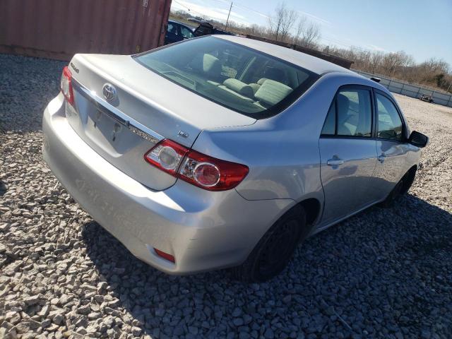 JTDBU4EE9B9133704 - 2011 TOYOTA COROLLA BASE GRAY photo 3